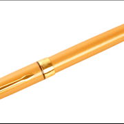 Picture Of Classic Golden Fountain Pen