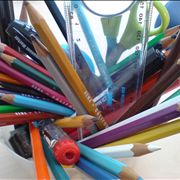 Picture Of Full Pencil Holder