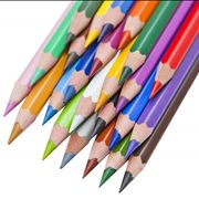 Picture Of Pencils On White Background