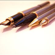 Picture Of Pens And Fountain Pen